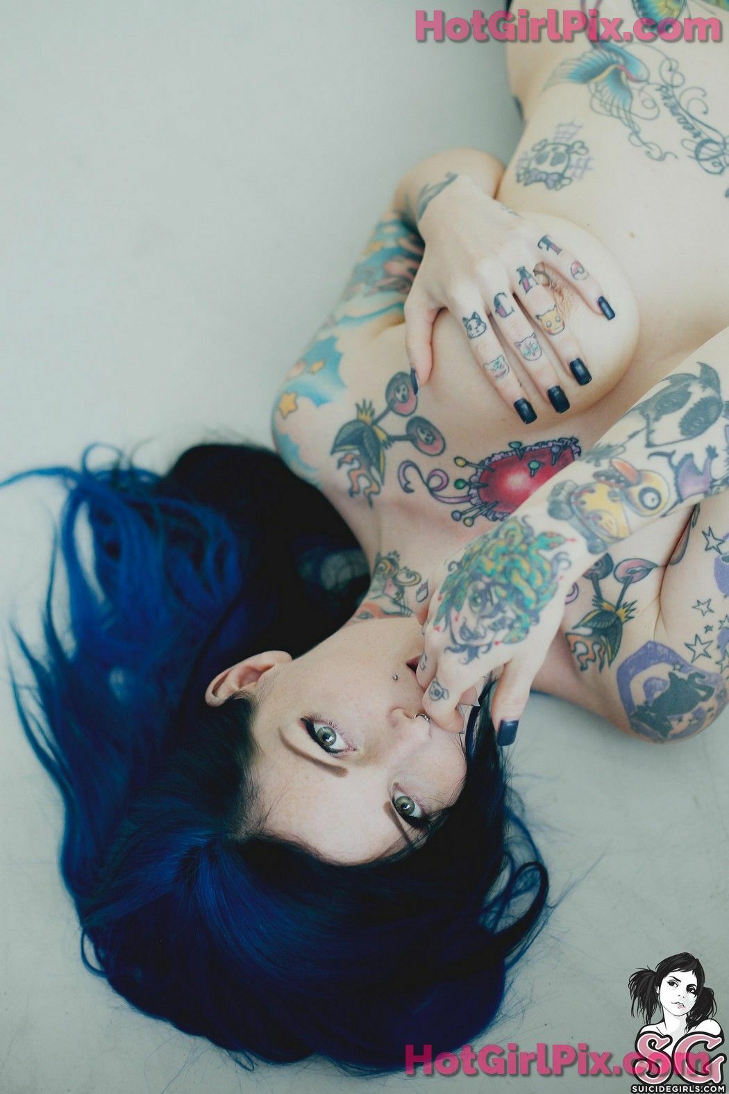 [Suicide Girls] Riae - Blue