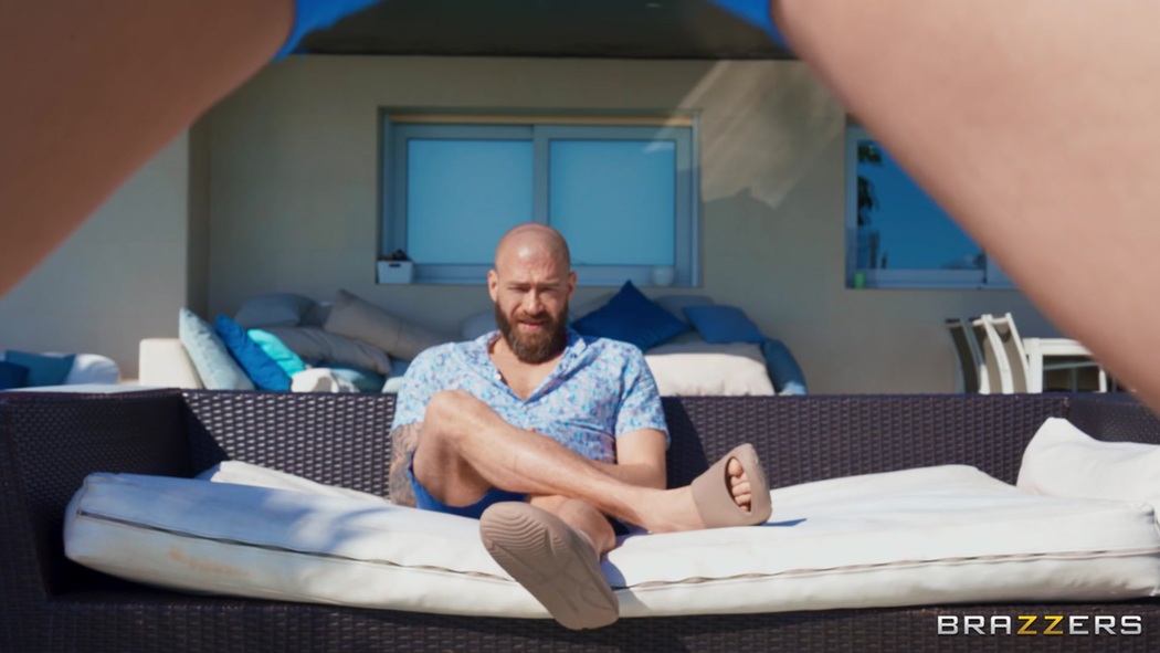 Lula Stocch Teases Xander With Athletic Shirtless Run Beach Routine Leading To Passionate Shower Creampie Cover Photo
