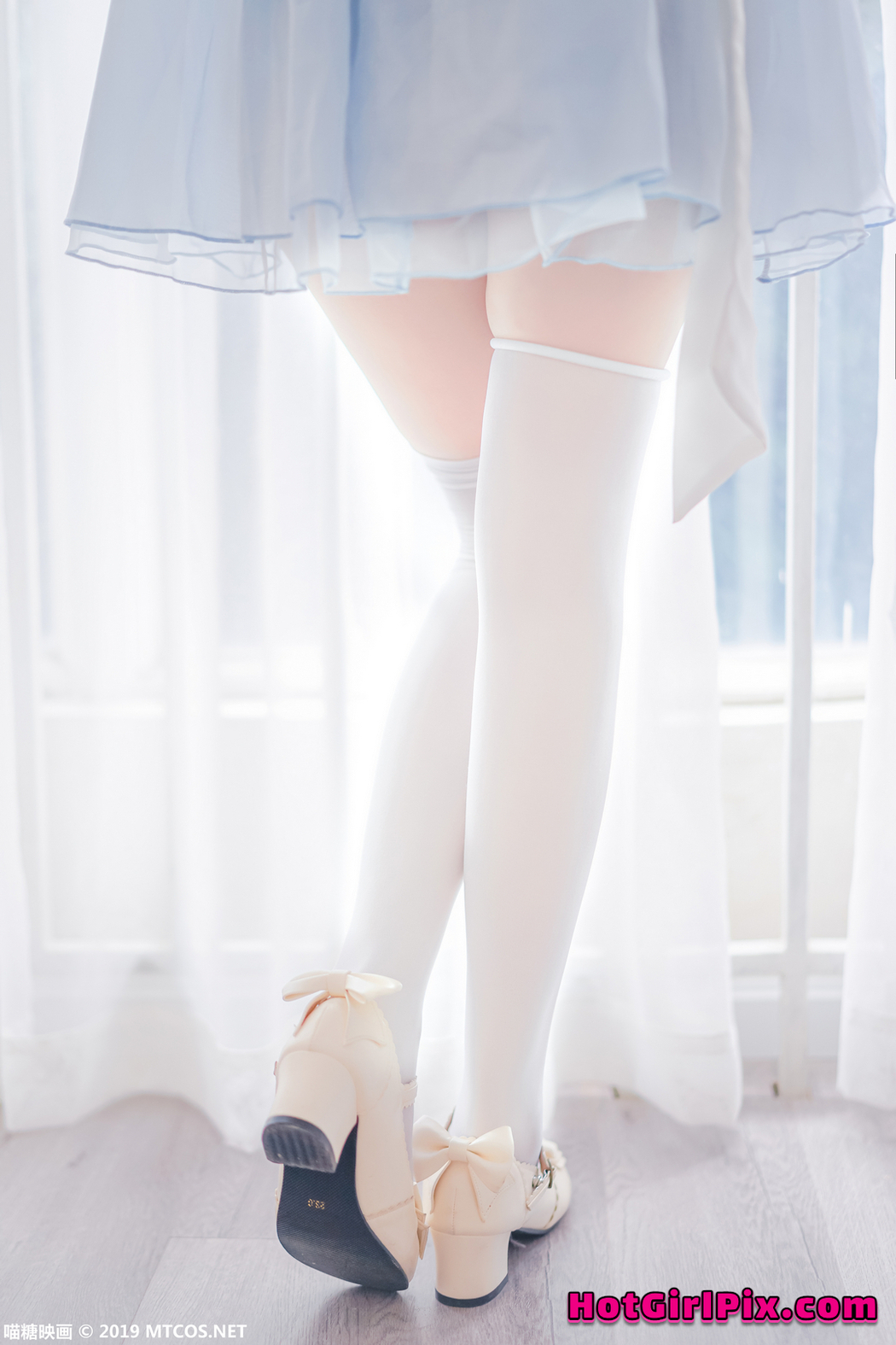 [MTCos] 喵糖映画 Vol.053 嶋葵 蓝色兔子
