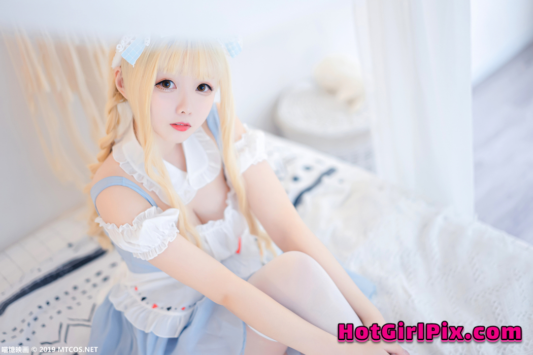 [MTCos] 喵糖映画 Vol.053 嶋葵 蓝色兔子