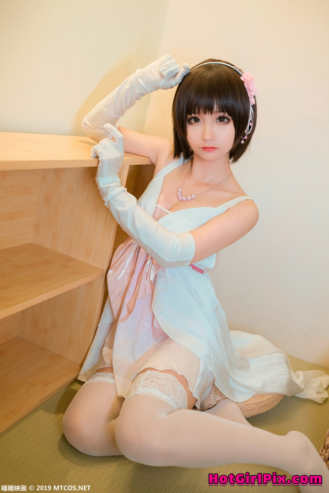 [MTCos] 喵糖映画 Vol.059 蠢沫沫 惠的礼服 Cover Photo