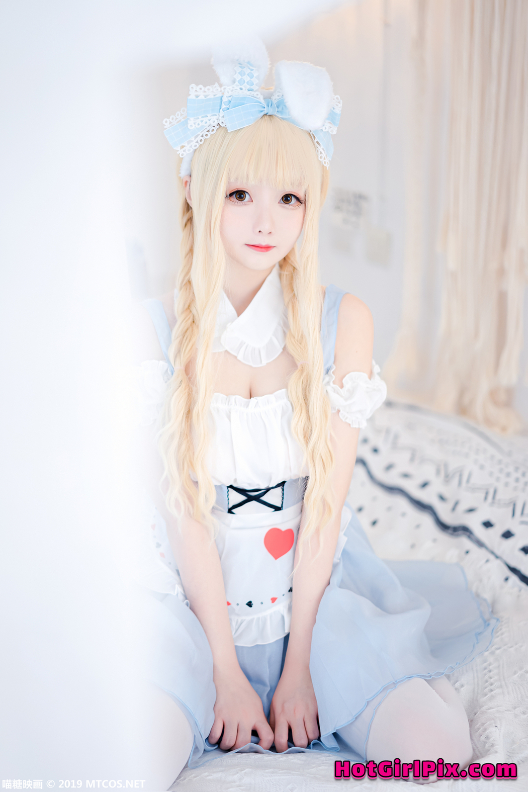 [MTCos] 喵糖映画 Vol.053 嶋葵 蓝色兔子 Cover Photo