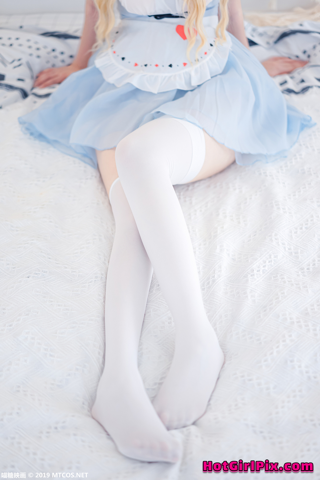 [MTCos] 喵糖映画 Vol.053 嶋葵 蓝色兔子