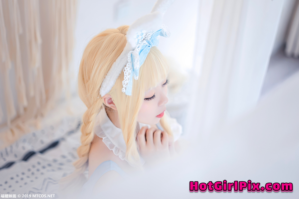 [MTCos] 喵糖映画 Vol.053 嶋葵 蓝色兔子
