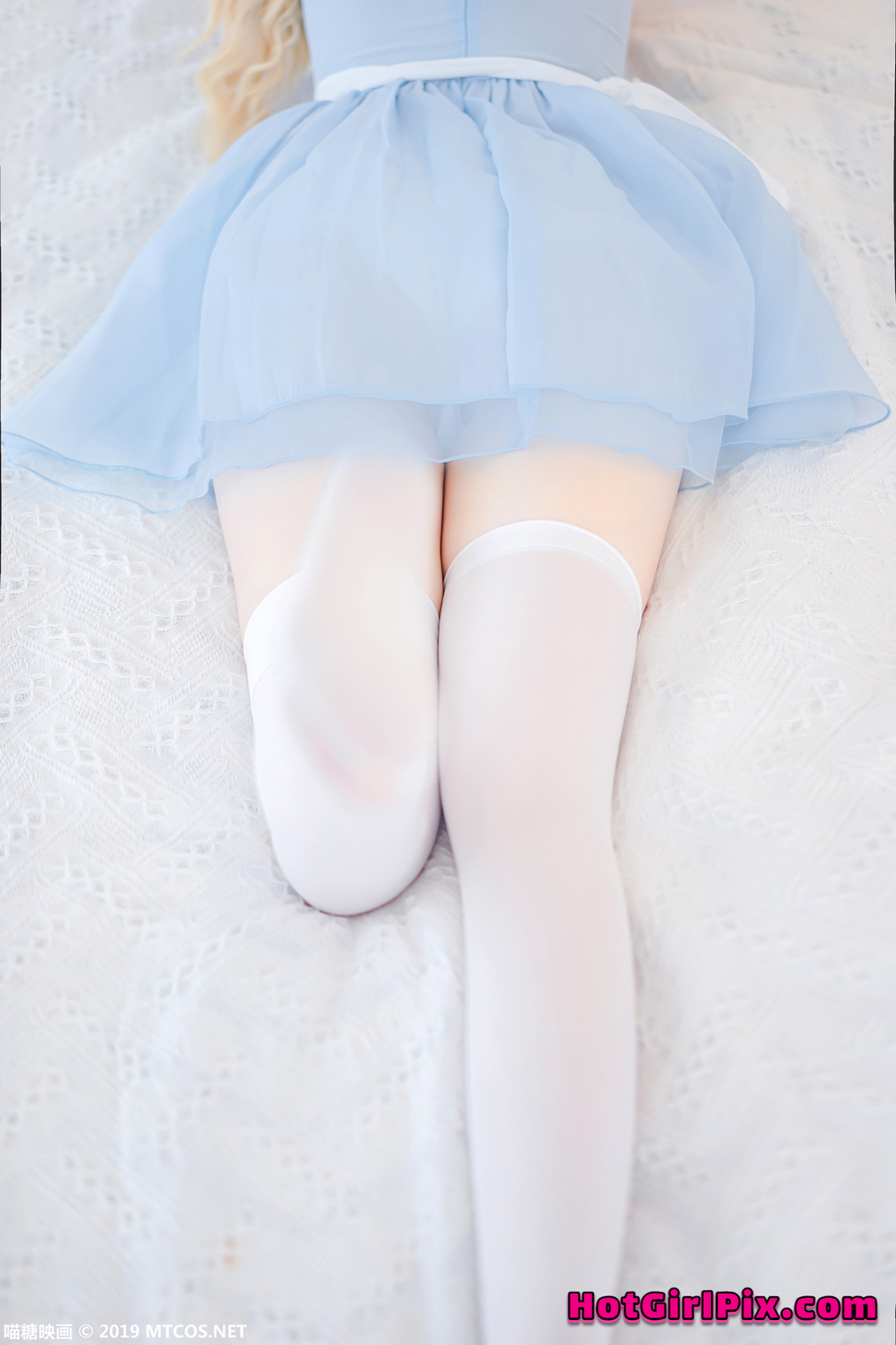 [MTCos] 喵糖映画 Vol.053 嶋葵 蓝色兔子