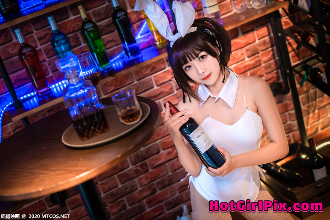 [MTCos] 喵糖映画 Vol.080 网袜兔女郎