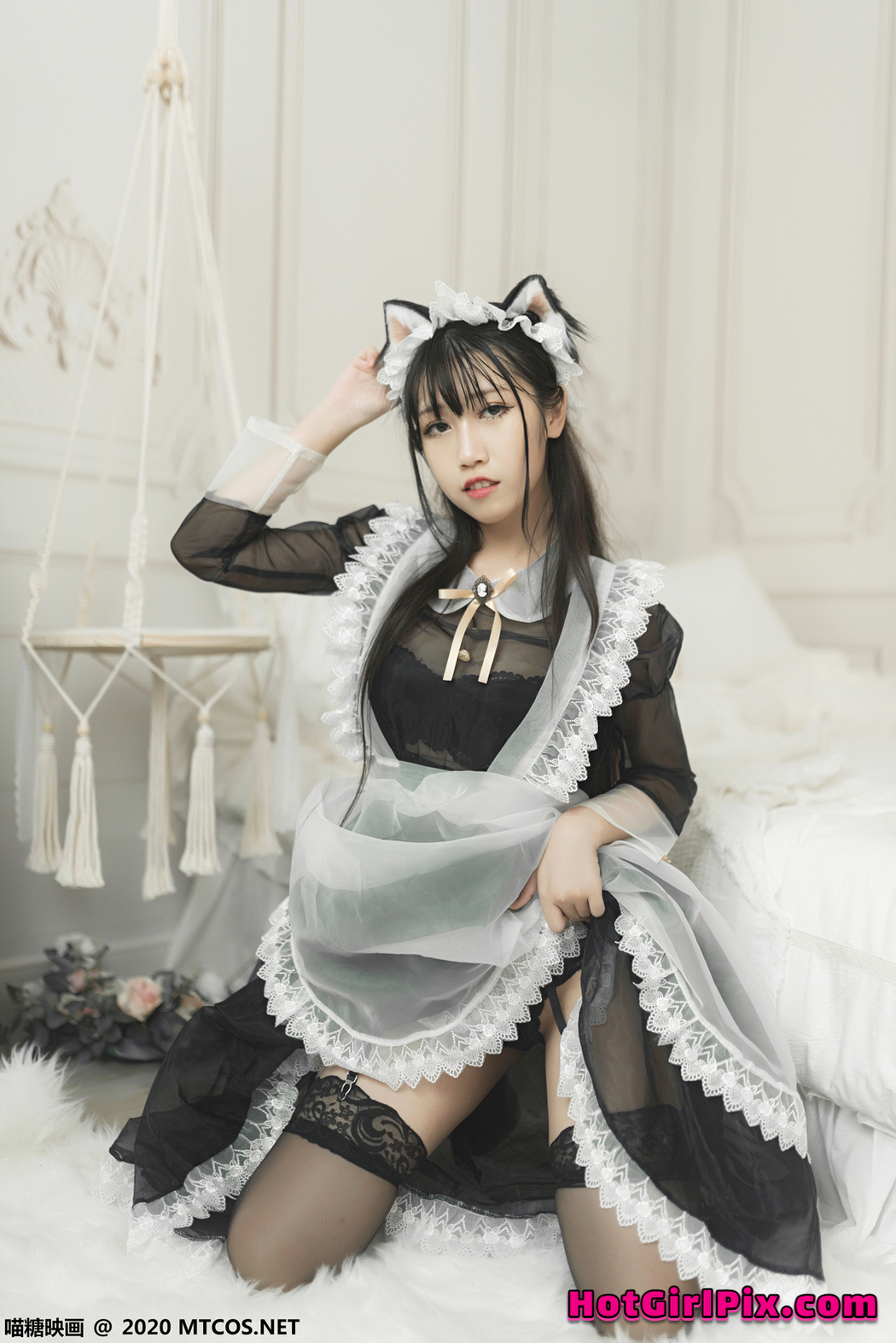 [MTCos] 喵糖映画 Vol.084 不呆猫 猫耳女仆装