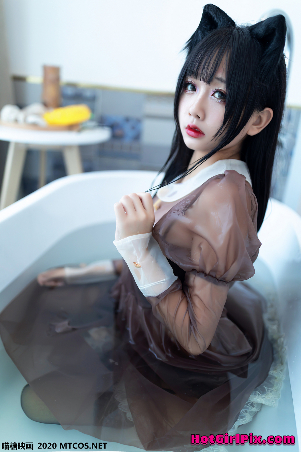 [MTCos] 喵糖映画 Vol.125 棕色透明女佣