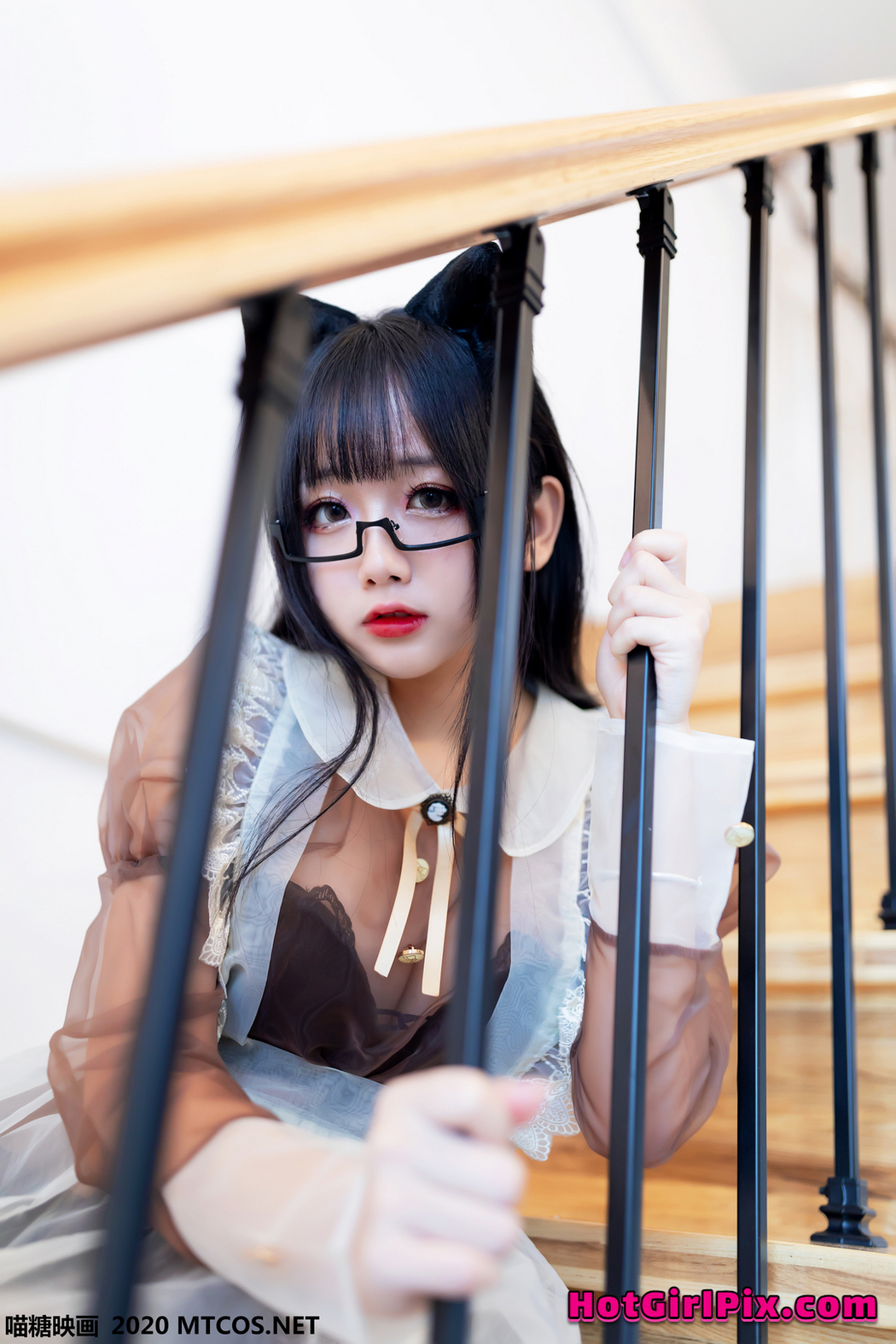 [MTCos] 喵糖映画 Vol.125 棕色透明女佣