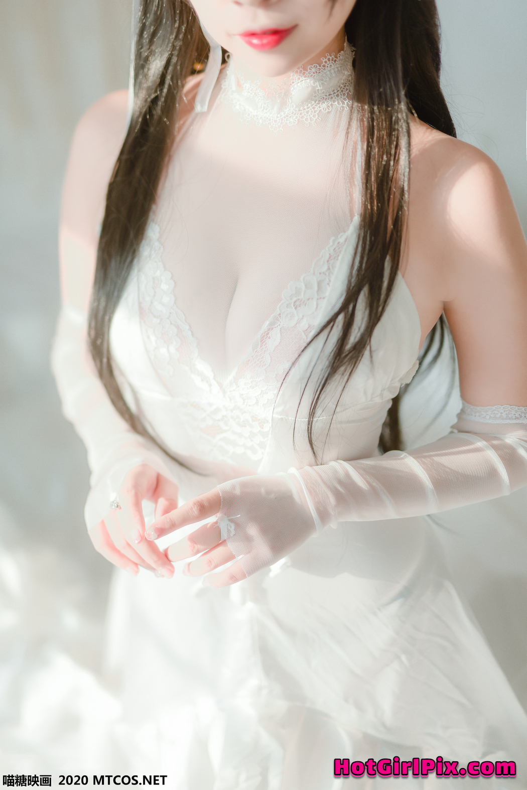 [MTCos] 喵糖映画 Vol.100 二佐Nisa 婚纱爱宕