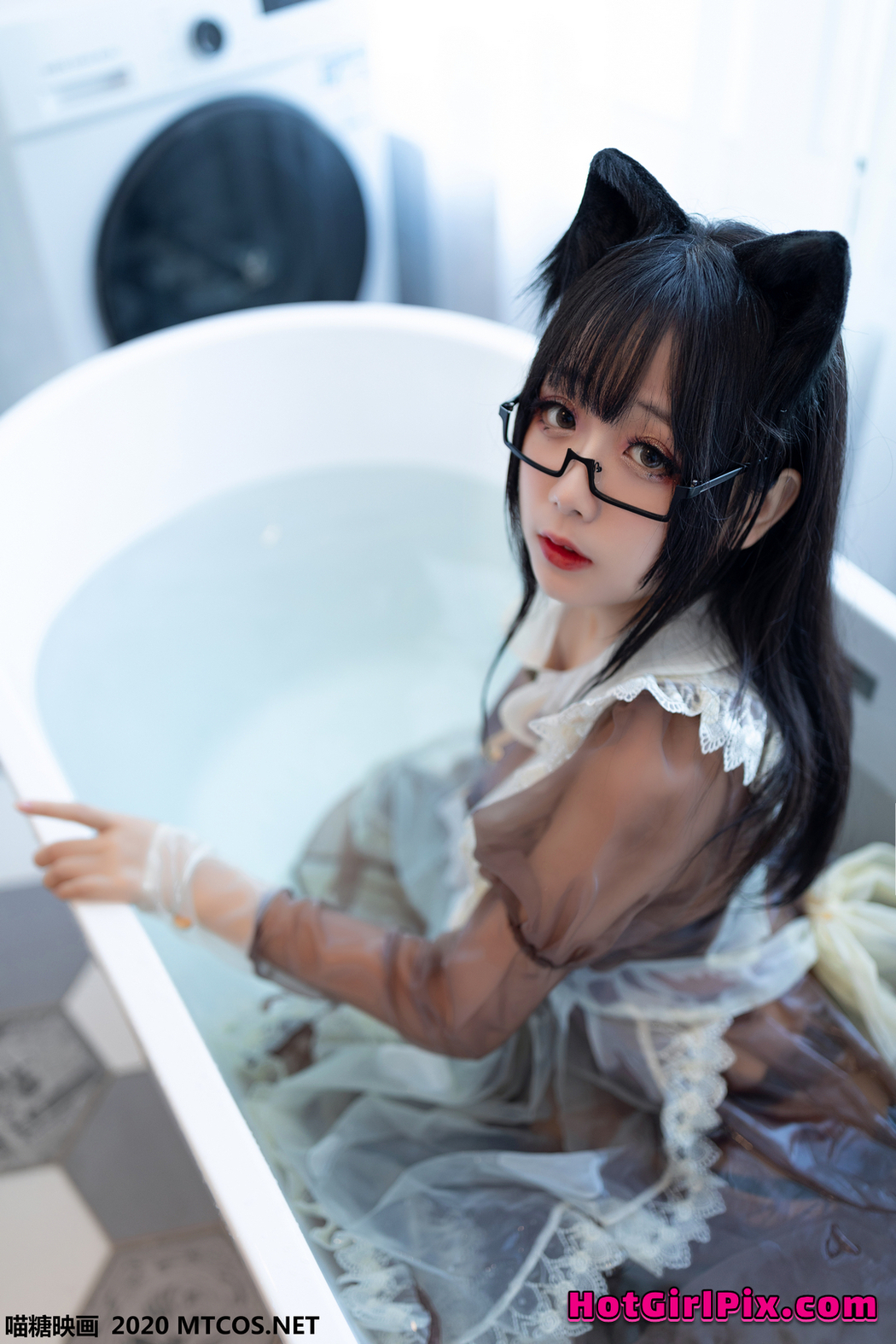 [MTCos] 喵糖映画 Vol.125 棕色透明女佣
