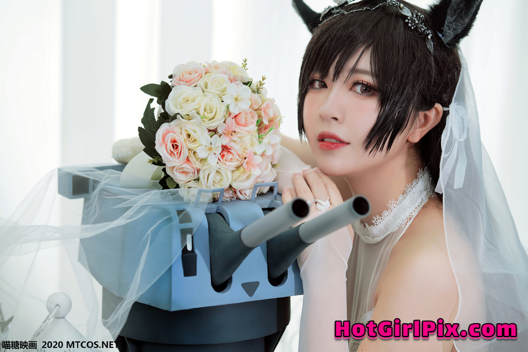 [MTCos] 喵糖映画 Vol.115 半半子 婚纱爱宕