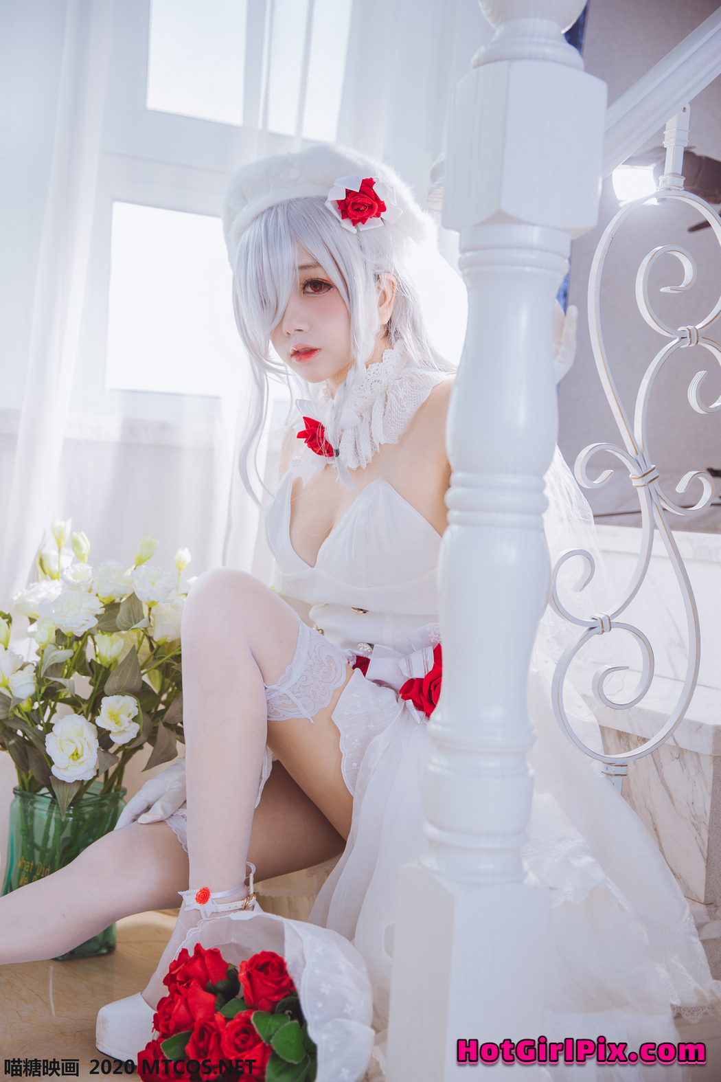 [MTCos] 喵糖映画 Vol.123 花嫁COS