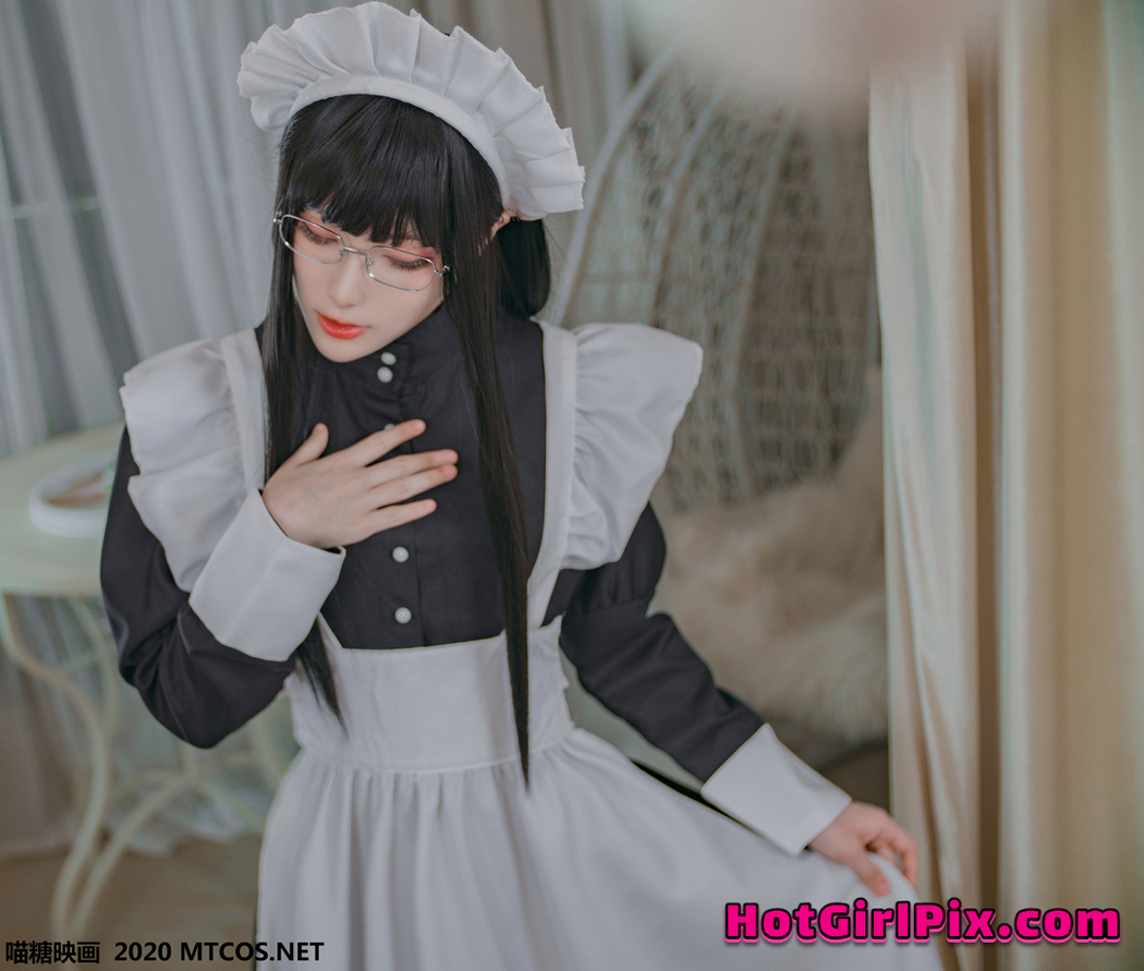 [MTCos] 喵糖映画 Vol.120 女仆眼镜娘