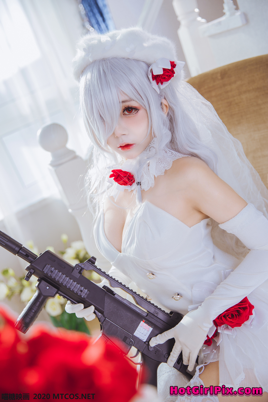 [MTCos] 喵糖映画 Vol.123 花嫁COS