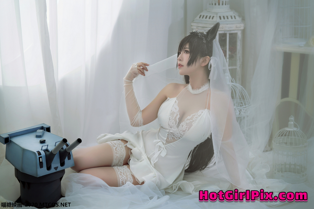 [MTCos] 喵糖映画 Vol.115 半半子 婚纱爱宕