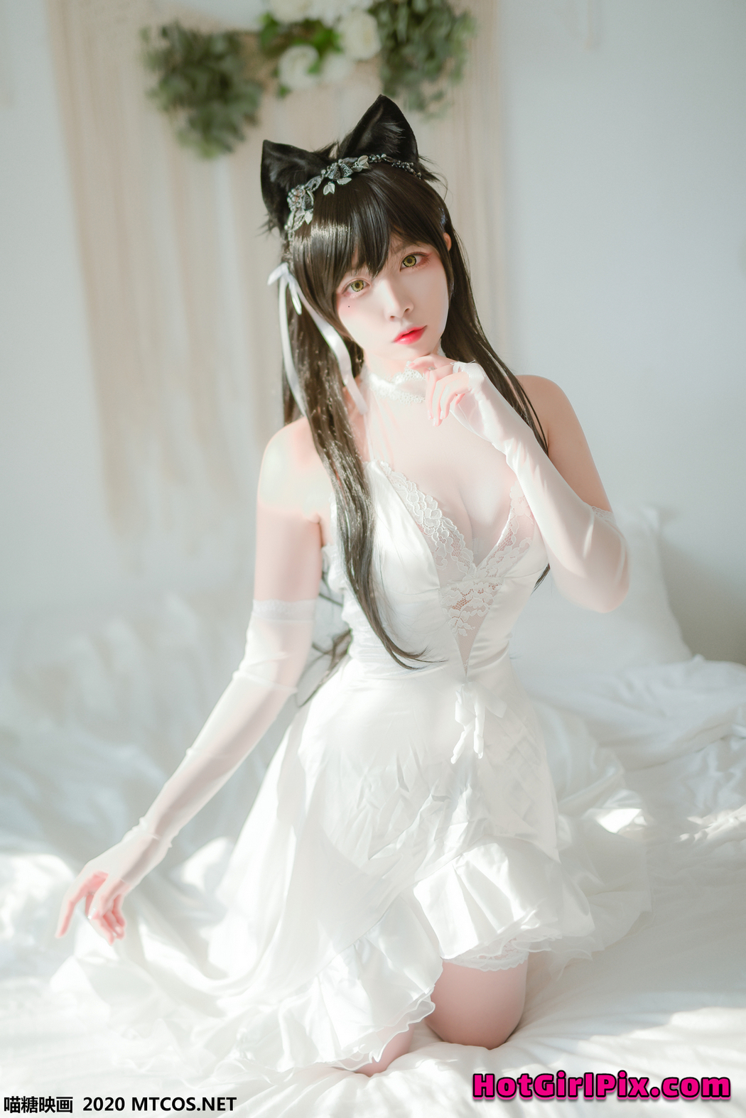 [MTCos] 喵糖映画 Vol.100 二佐Nisa 婚纱爱宕 Cover Photo