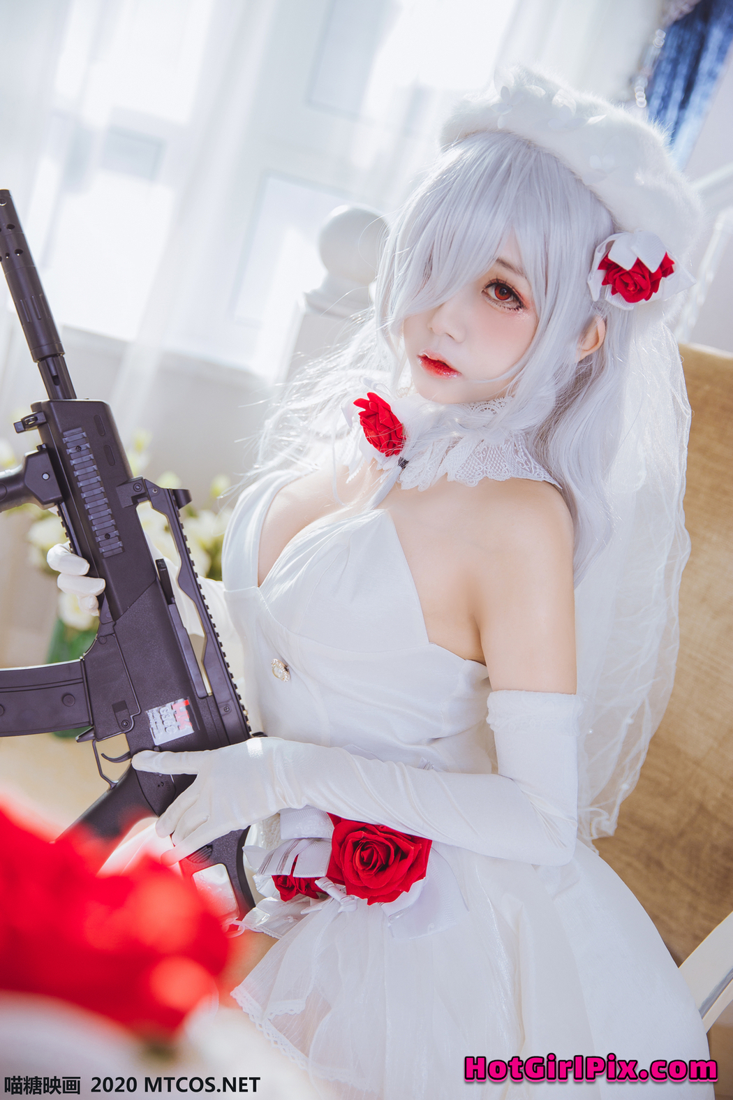 [MTCos] 喵糖映画 Vol.123 花嫁COS