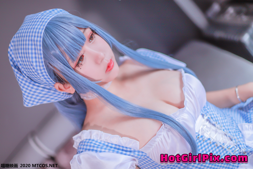 [MTCos] 喵糖映画 Vol.122 蓝色女仆
