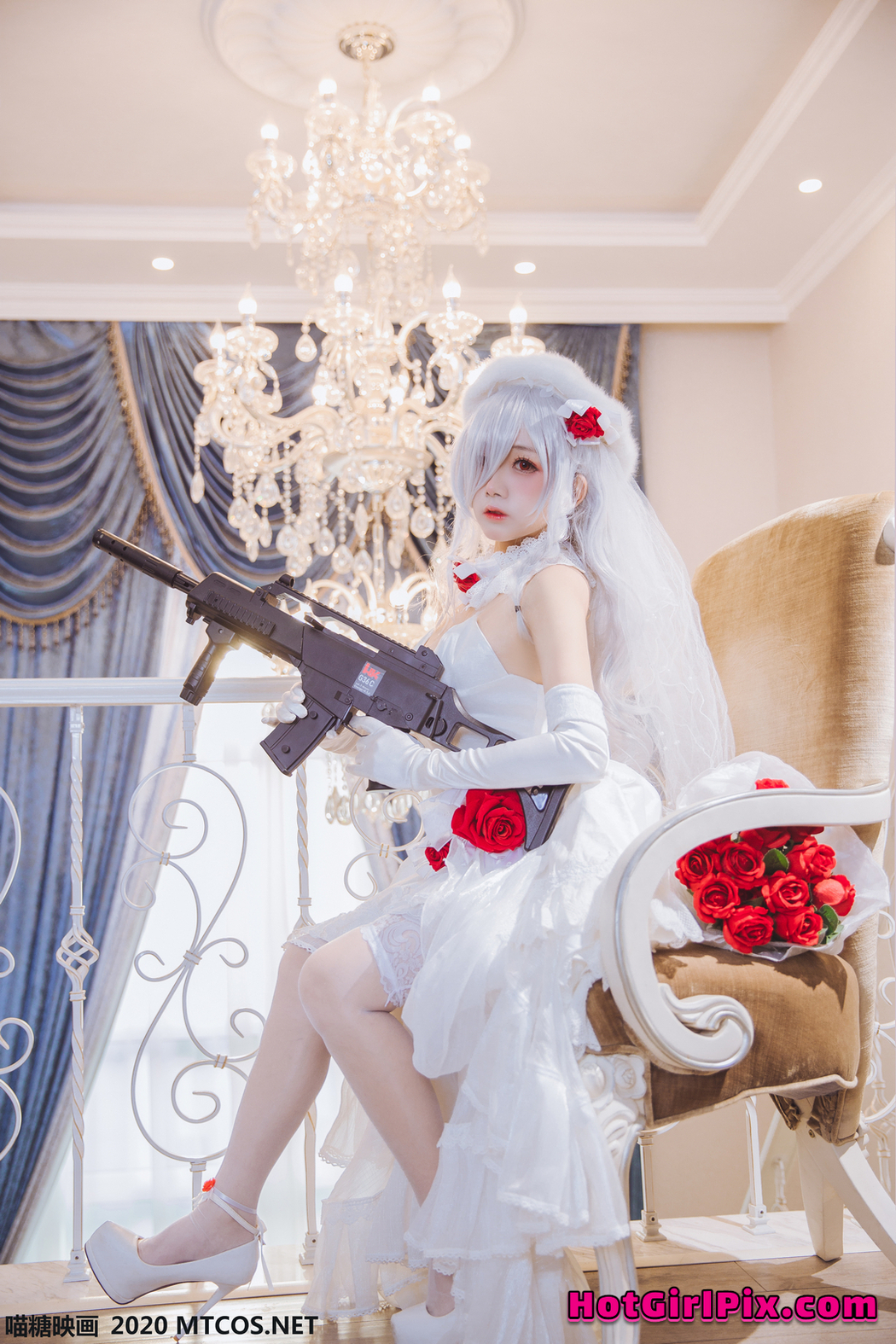 [MTCos] 喵糖映画 Vol.123 花嫁COS