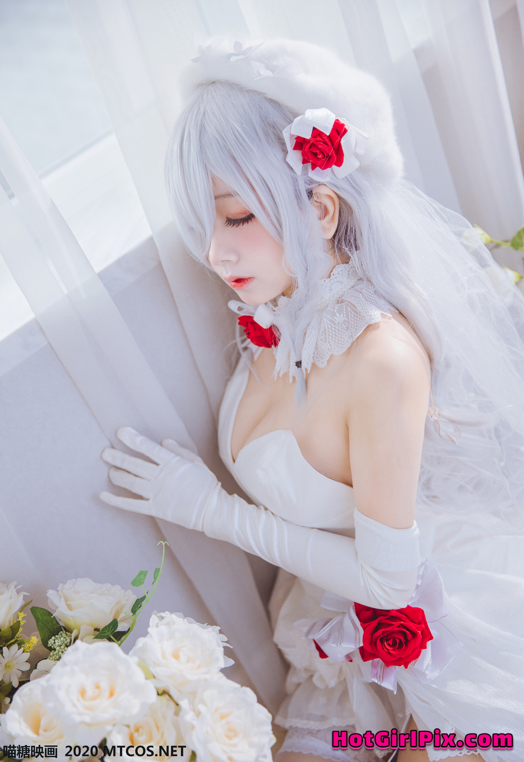 [MTCos] 喵糖映画 Vol.123 花嫁COS