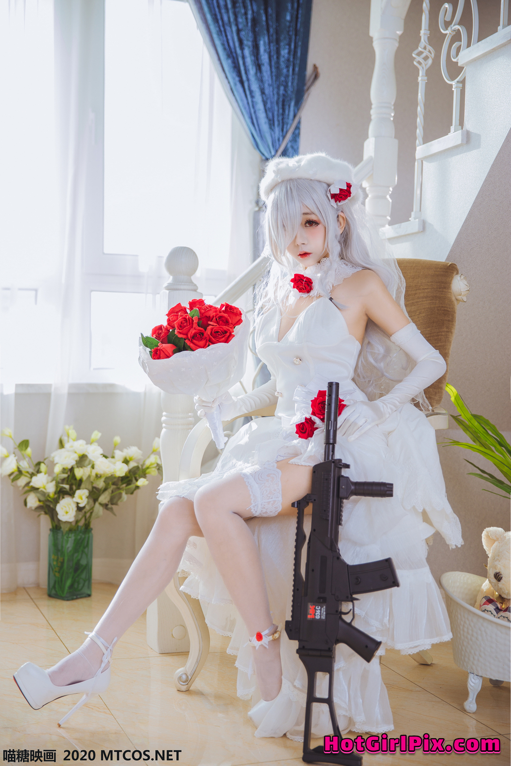 [MTCos] 喵糖映画 Vol.123 花嫁COS