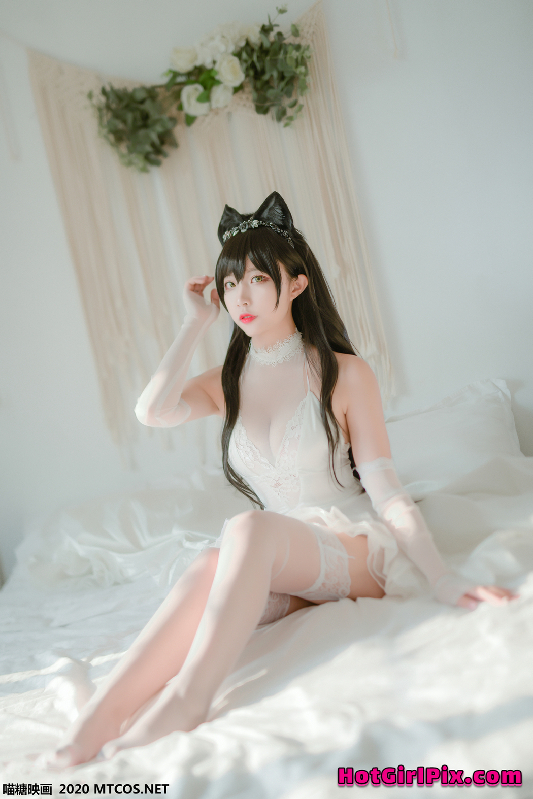 [MTCos] 喵糖映画 Vol.100 二佐Nisa 婚纱爱宕