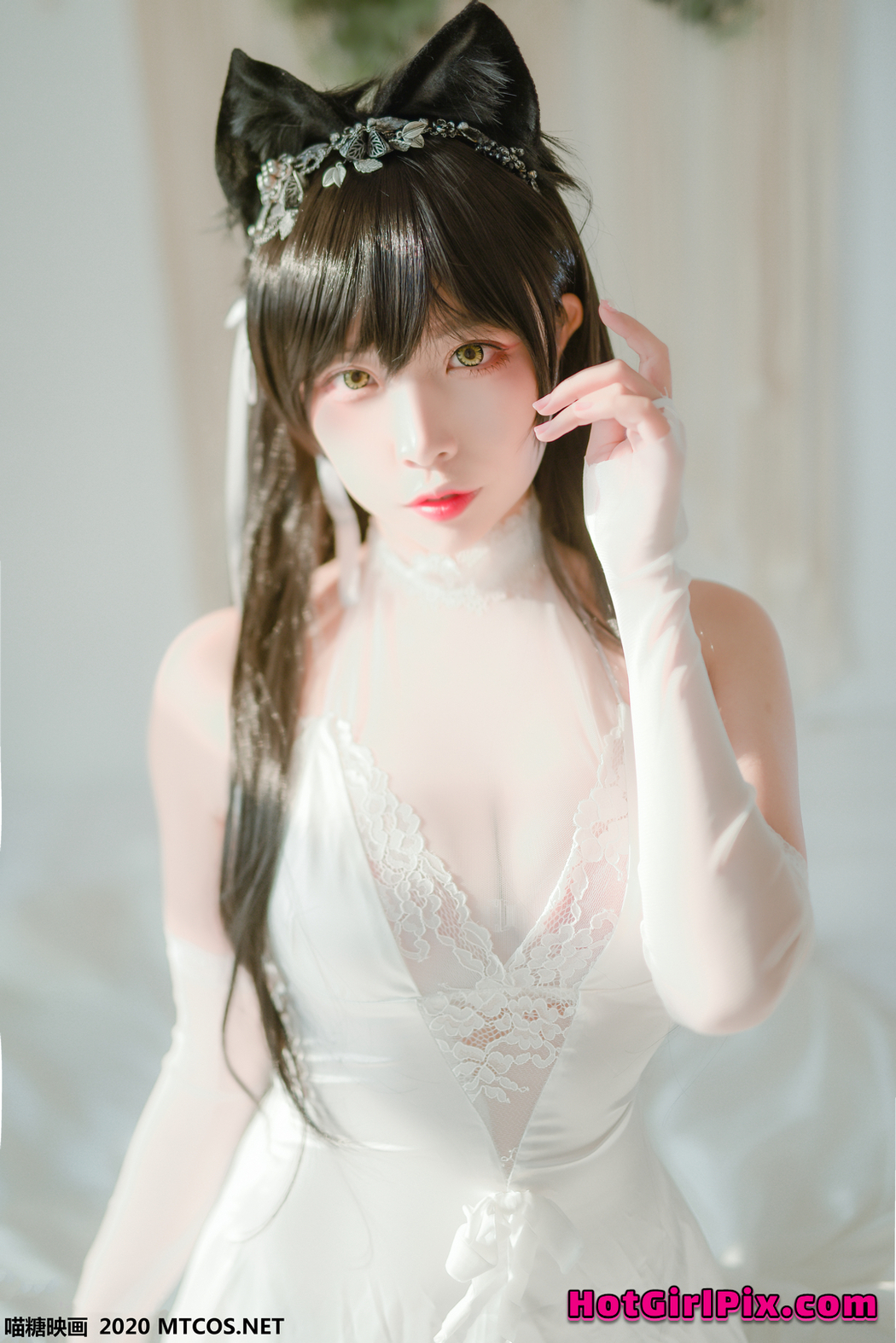 [MTCos] 喵糖映画 Vol.100 二佐Nisa 婚纱爱宕
