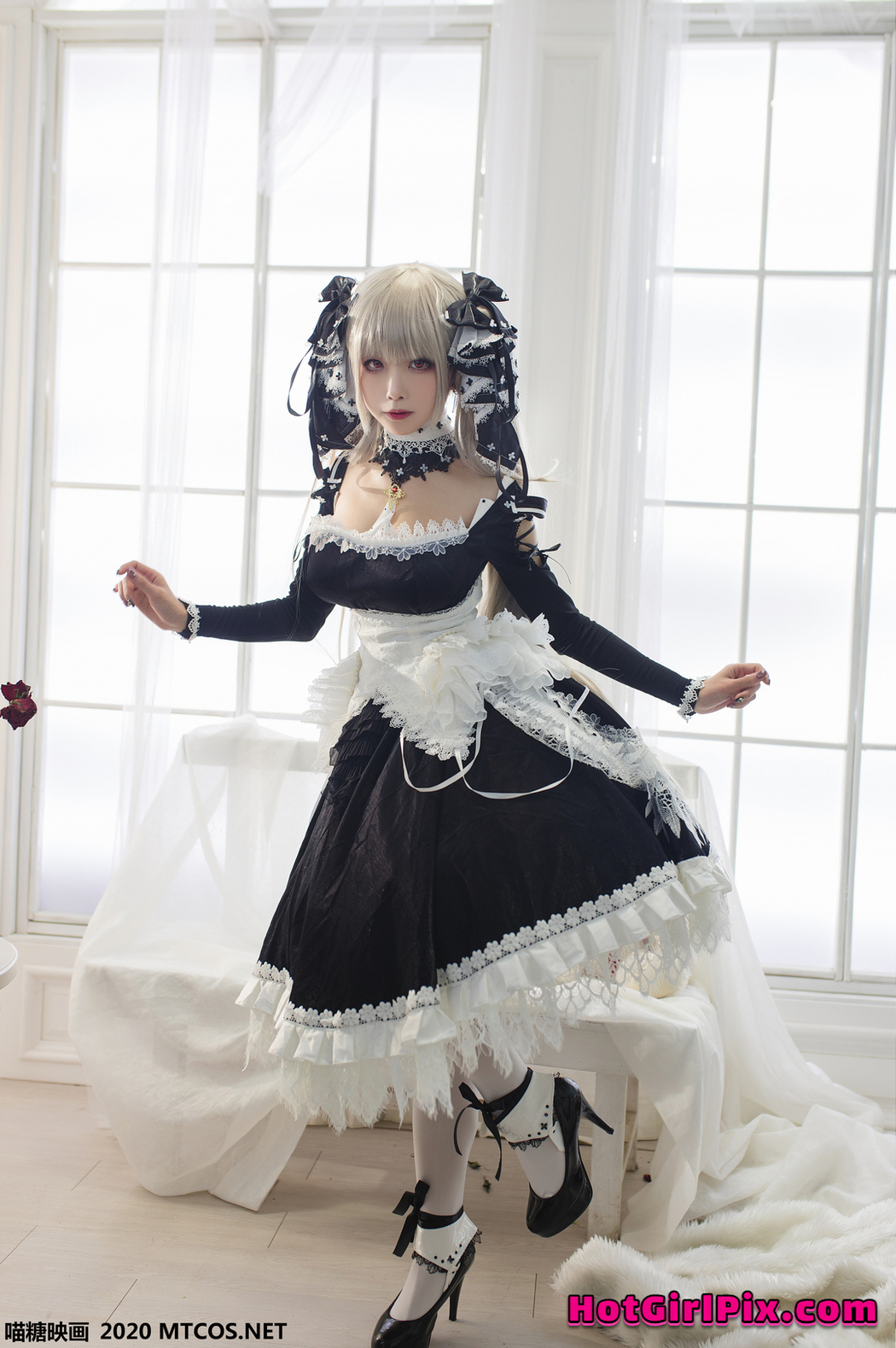 [MTCos] 喵糖映画 Vol.127 黑巫女仆 Cover Photo