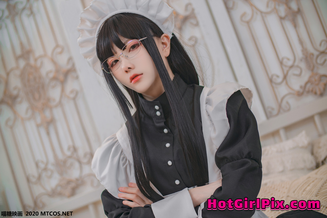 [MTCos] 喵糖映画 Vol.120 女仆眼镜娘