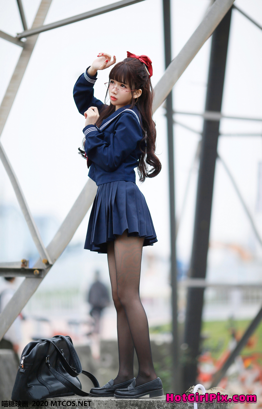 [MTCos] 喵糖映画 Vol.098 渡边爻爻爻子 JK制服少女