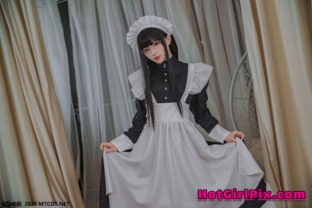 [MTCos] 喵糖映画 Vol.120 女仆眼镜娘