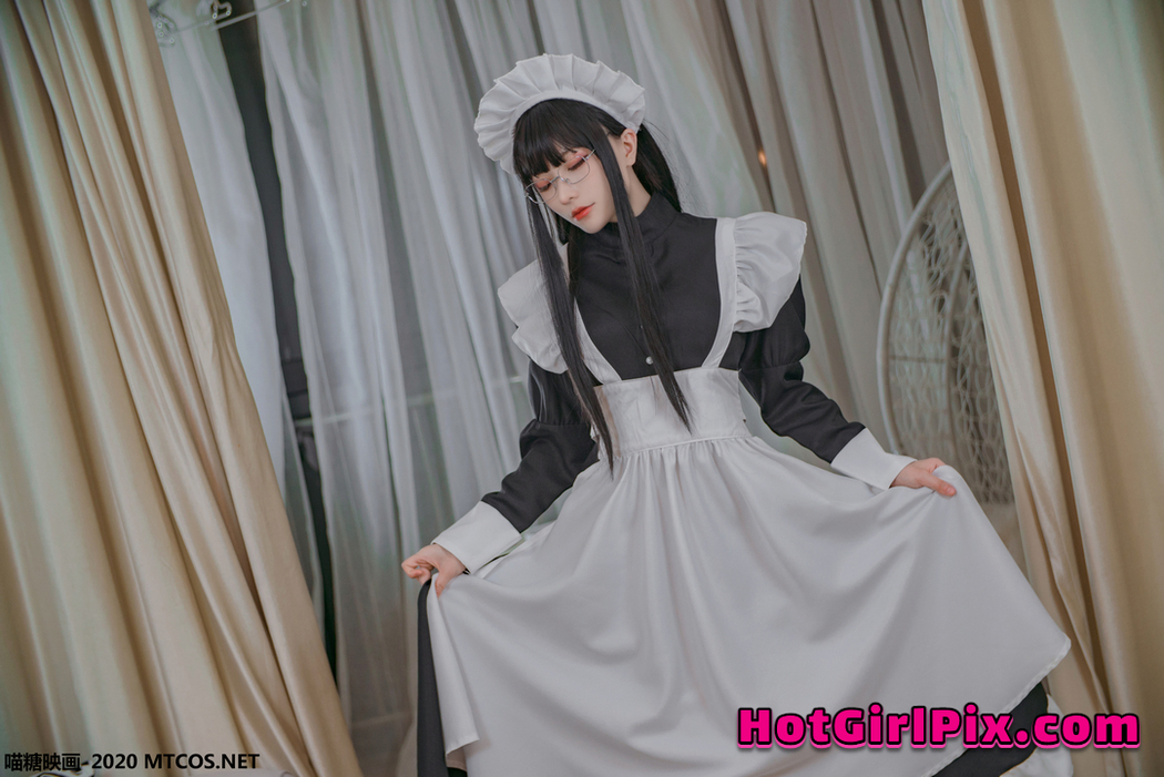[MTCos] 喵糖映画 Vol.120 女仆眼镜娘