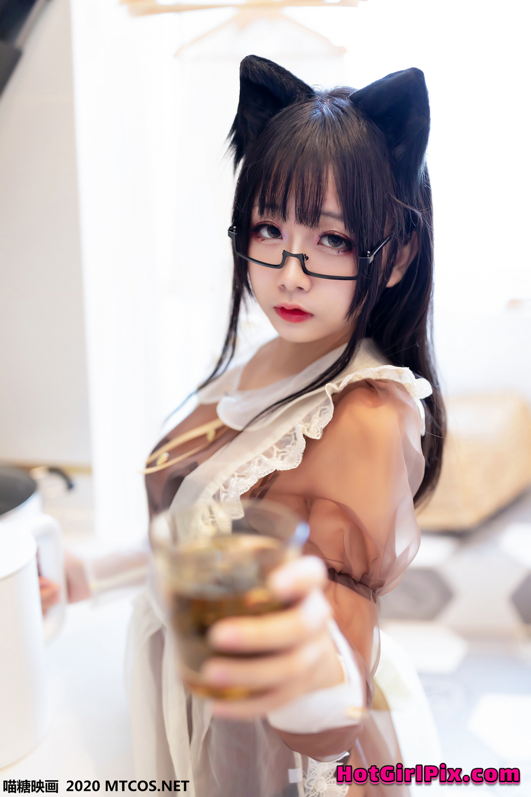 [MTCos] 喵糖映画 Vol.125 棕色透明女佣