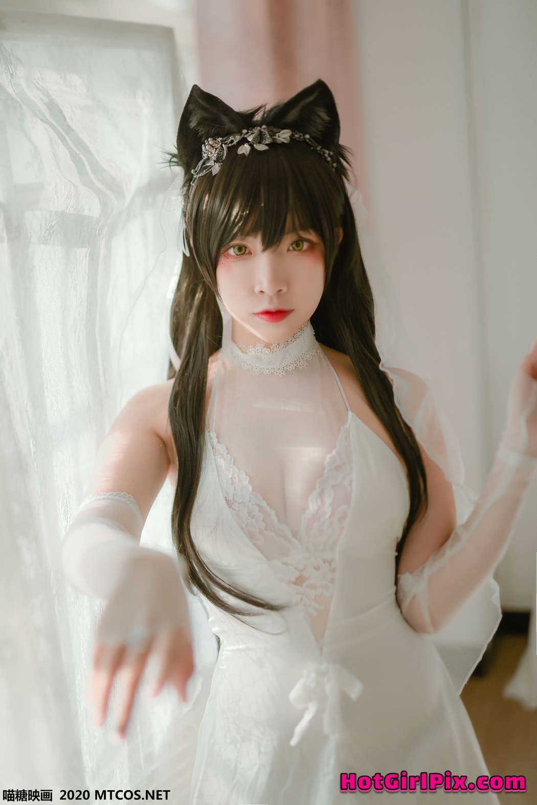 [MTCos] 喵糖映画 Vol.100 二佐Nisa 婚纱爱宕