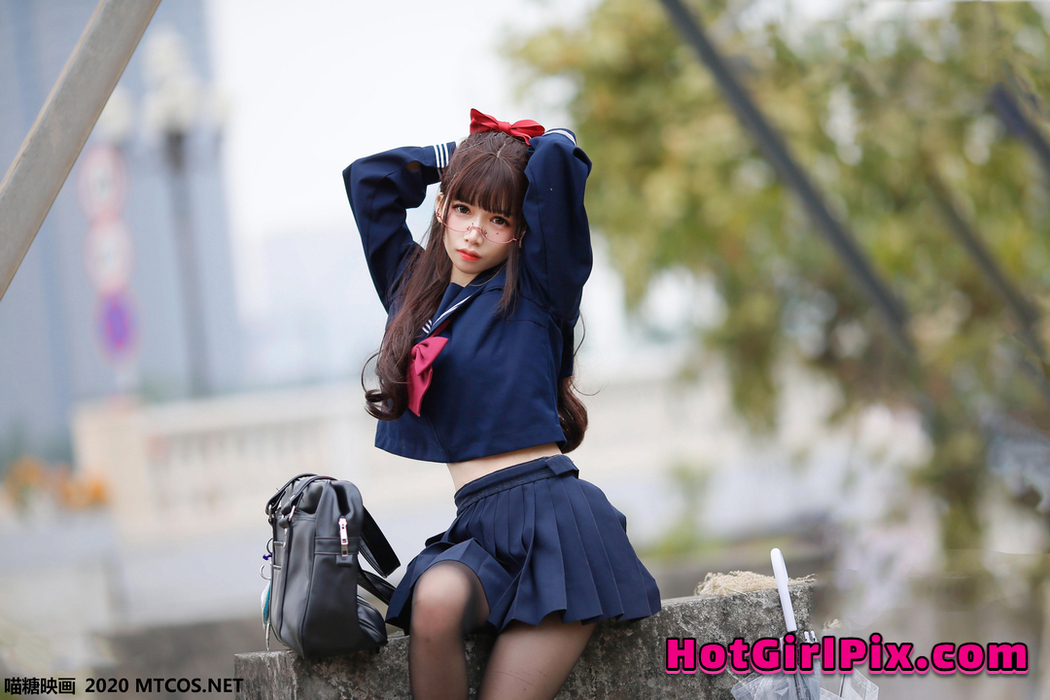 [MTCos] 喵糖映画 Vol.098 渡边爻爻爻子 JK制服少女