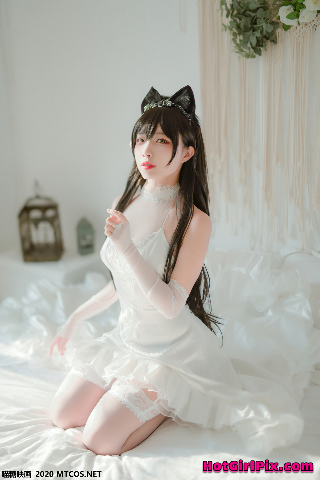 [MTCos] 喵糖映画 Vol.100 二佐Nisa 婚纱爱宕