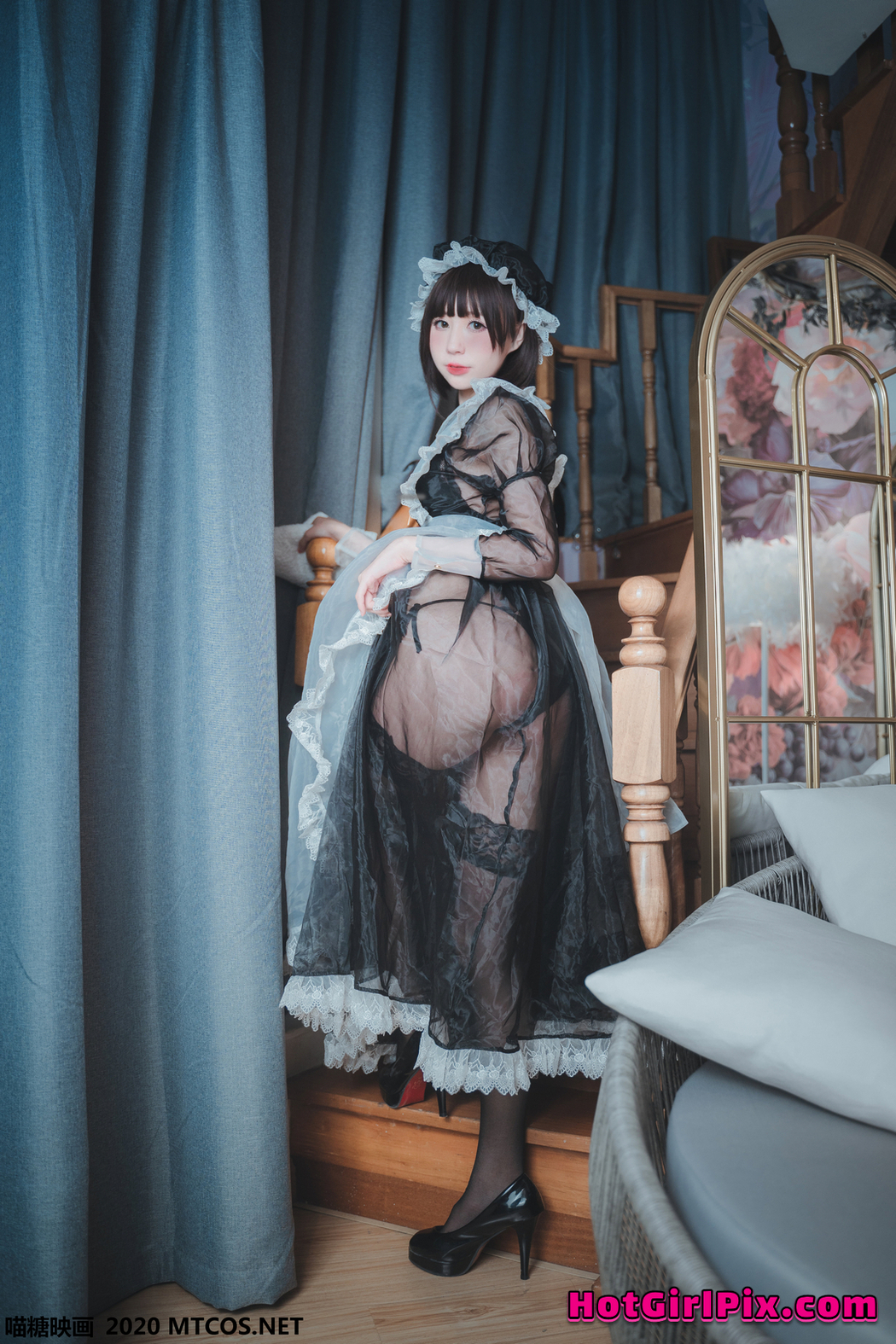 [MTCos] 喵糖映画 Vol.117 南鸽 透明女仆