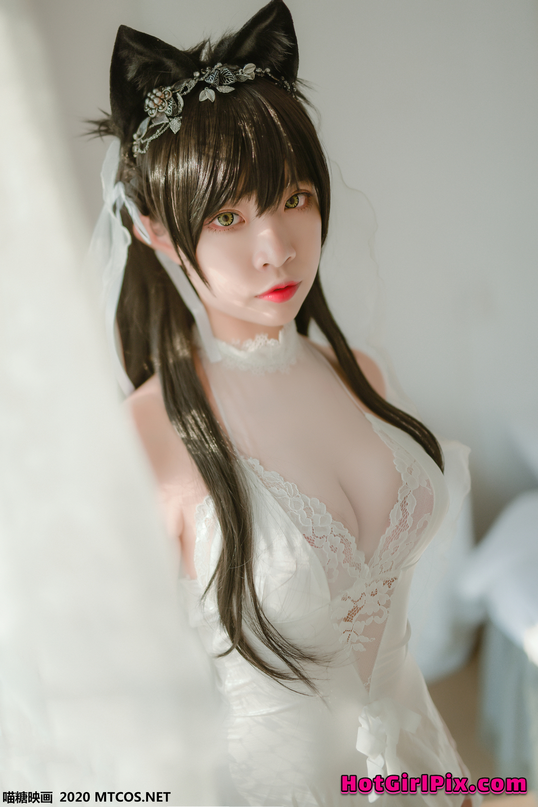 [MTCos] 喵糖映画 Vol.100 二佐Nisa 婚纱爱宕