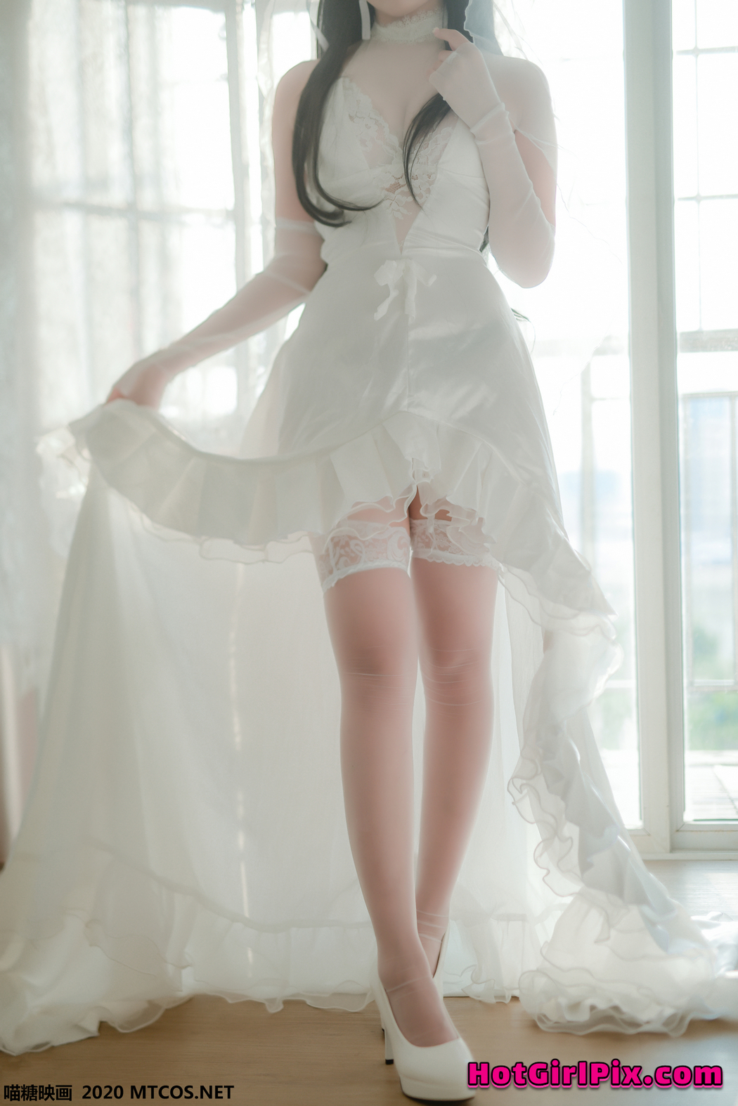 [MTCos] 喵糖映画 Vol.100 二佐Nisa 婚纱爱宕