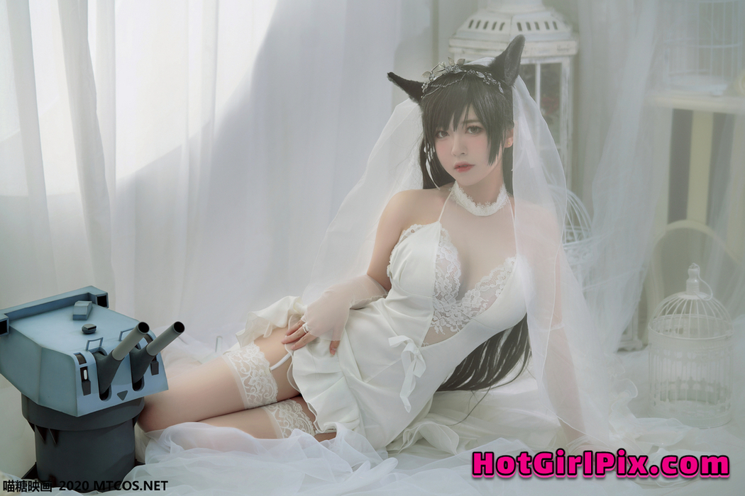 [MTCos] 喵糖映画 Vol.115 半半子 婚纱爱宕