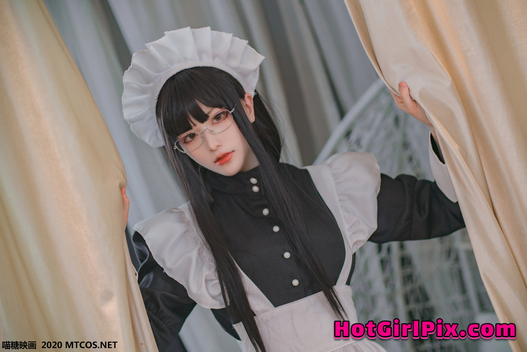 [MTCos] 喵糖映画 Vol.120 女仆眼镜娘