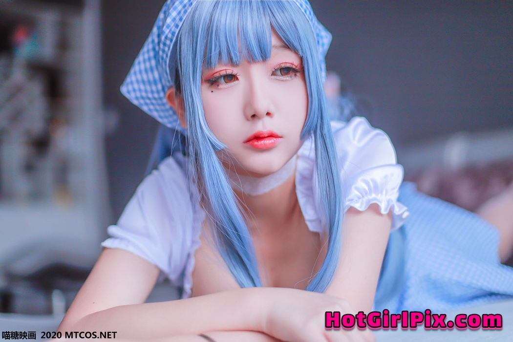 [MTCos] 喵糖映画 Vol.122 蓝色女仆