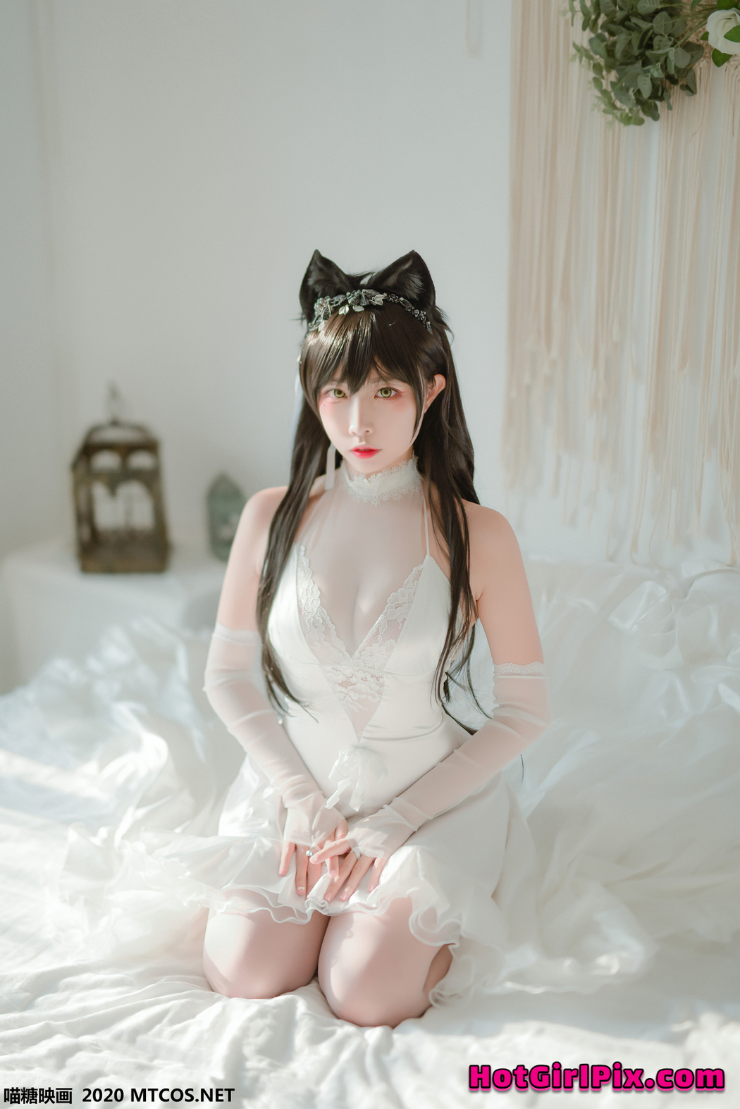 [MTCos] 喵糖映画 Vol.100 二佐Nisa 婚纱爱宕