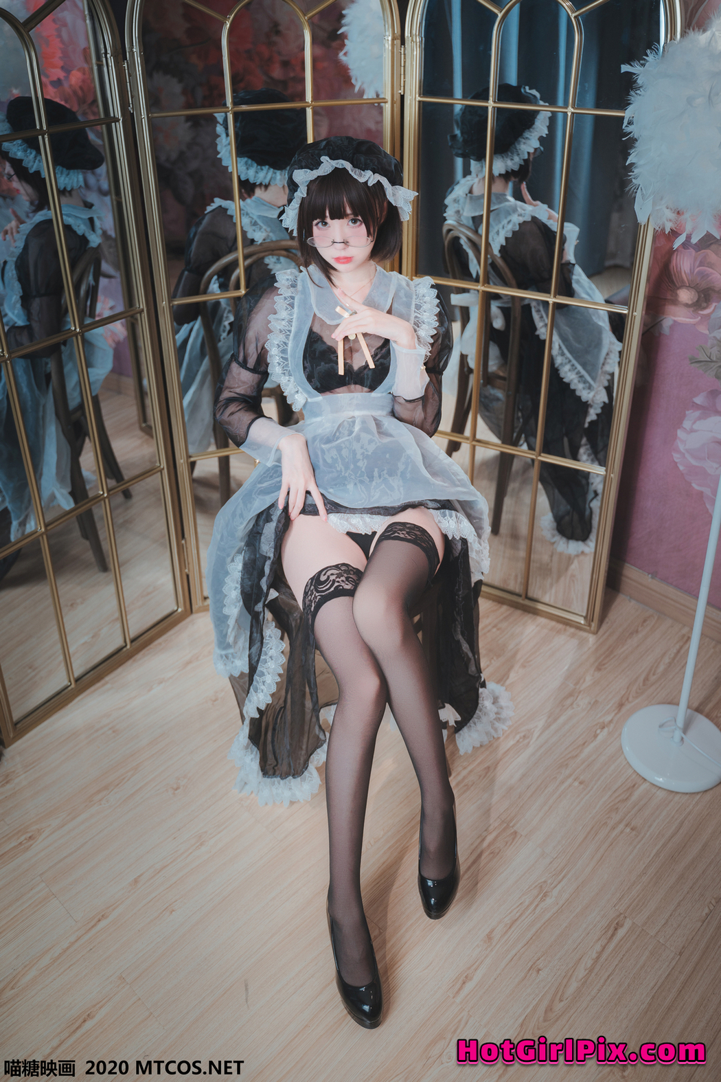 [MTCos] 喵糖映画 Vol.117 南鸽 透明女仆 Cover Photo