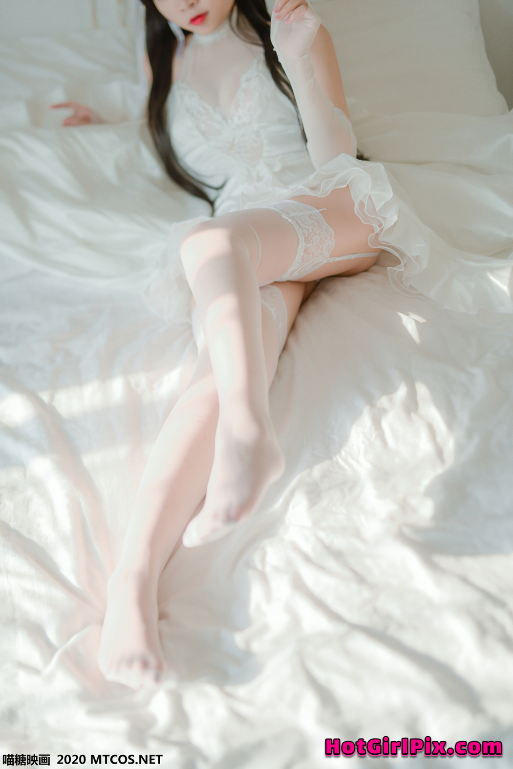 [MTCos] 喵糖映画 Vol.100 二佐Nisa 婚纱爱宕