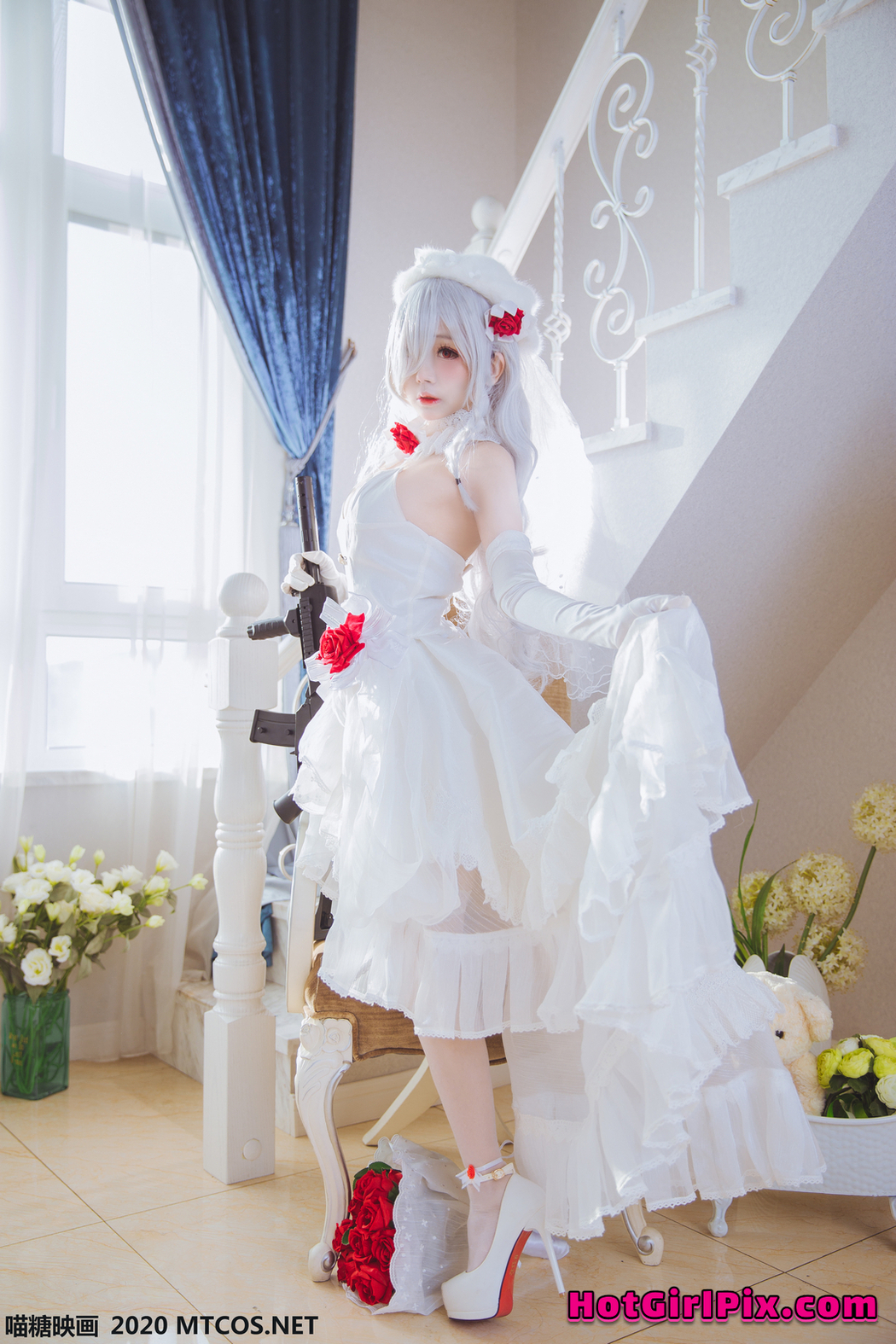 [MTCos] 喵糖映画 Vol.123 花嫁COS