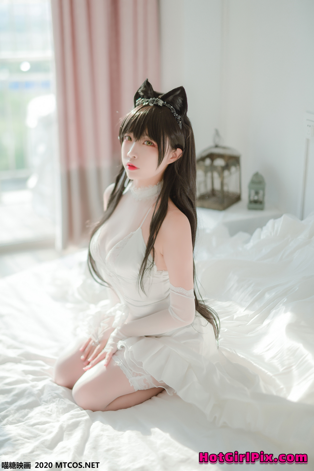 [MTCos] 喵糖映画 Vol.100 二佐Nisa 婚纱爱宕