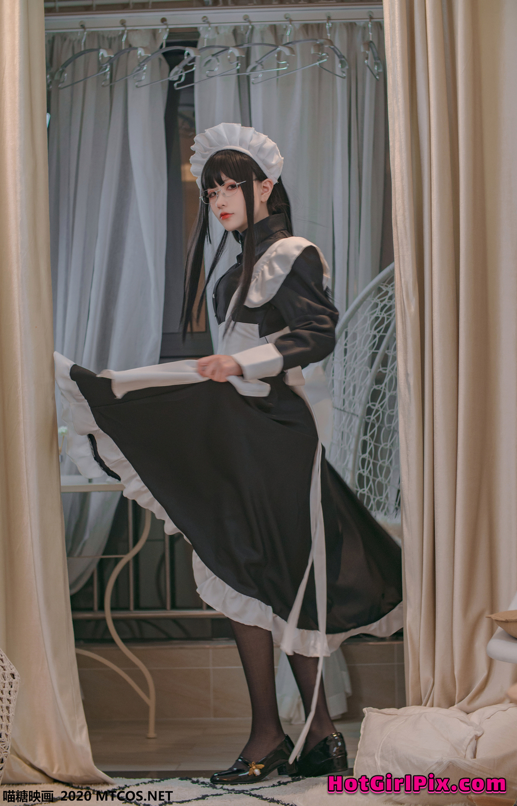[MTCos] 喵糖映画 Vol.120 女仆眼镜娘