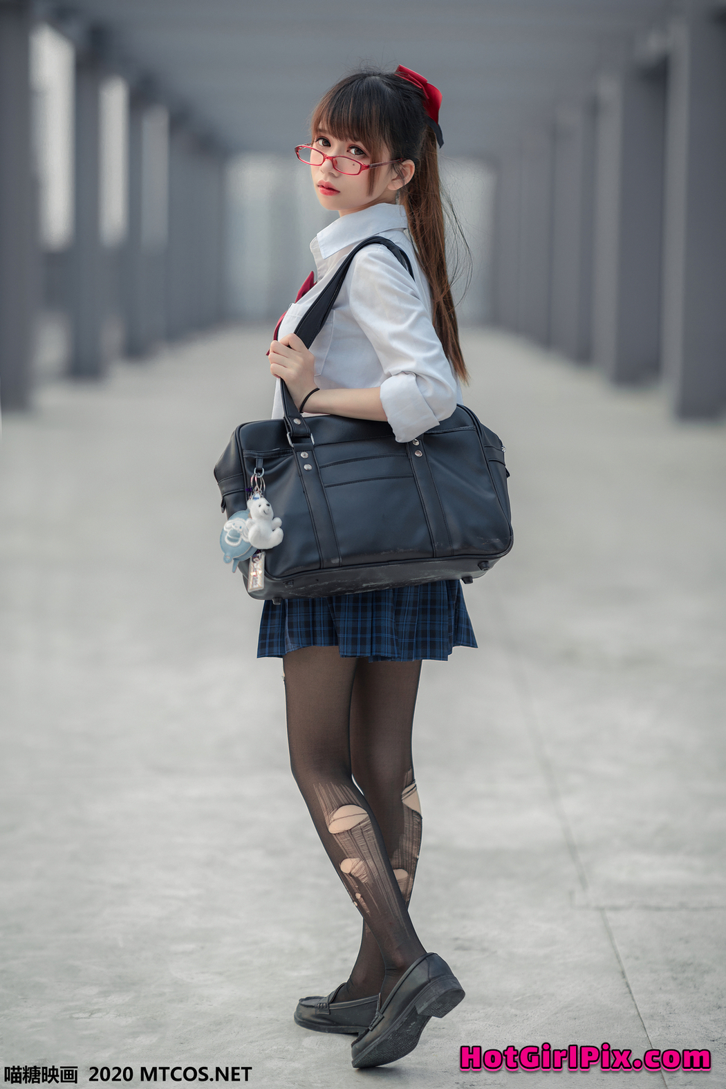[MTCos] 喵糖映画 Vol.098 渡边爻爻爻子 JK制服少女